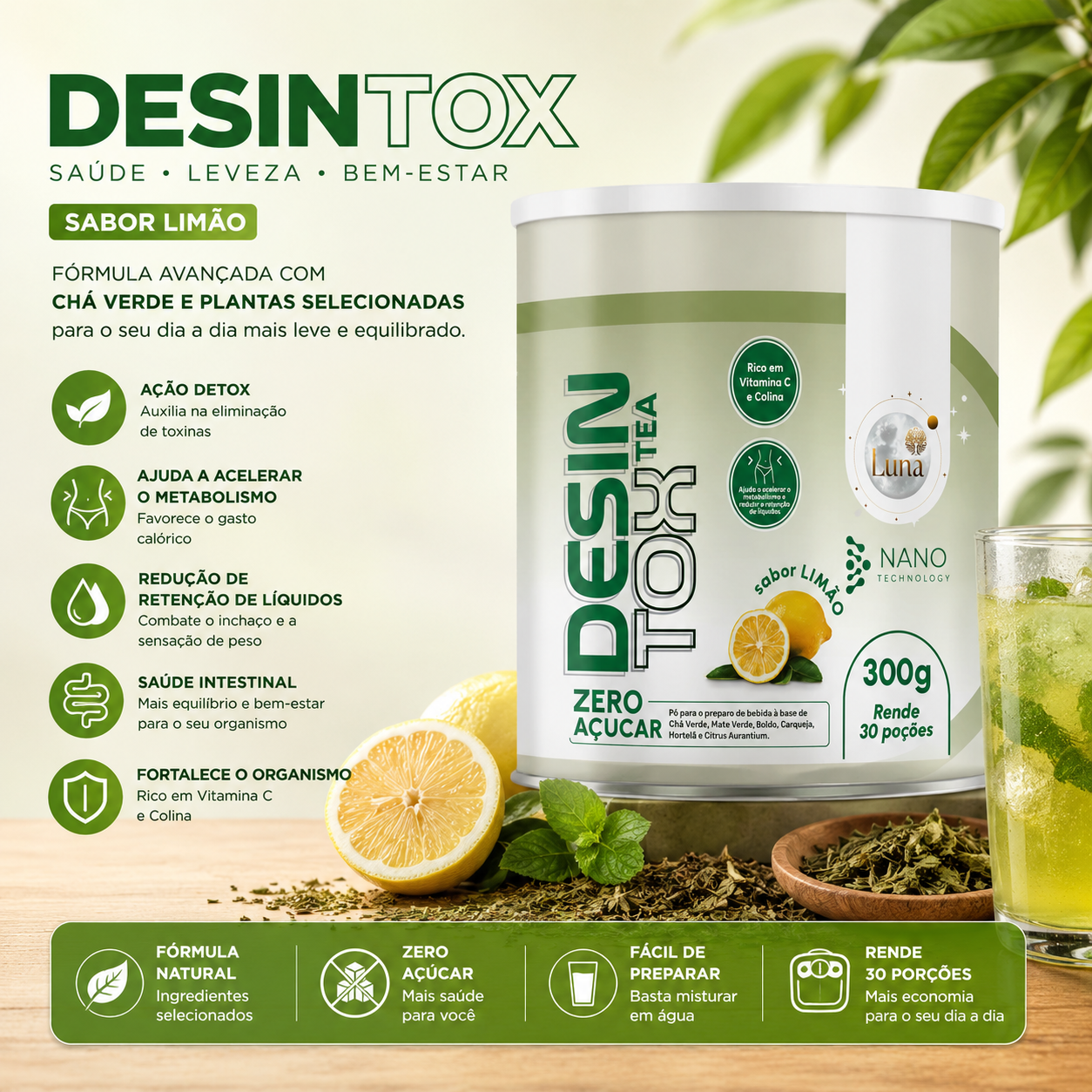 Chá Desintox 300g
