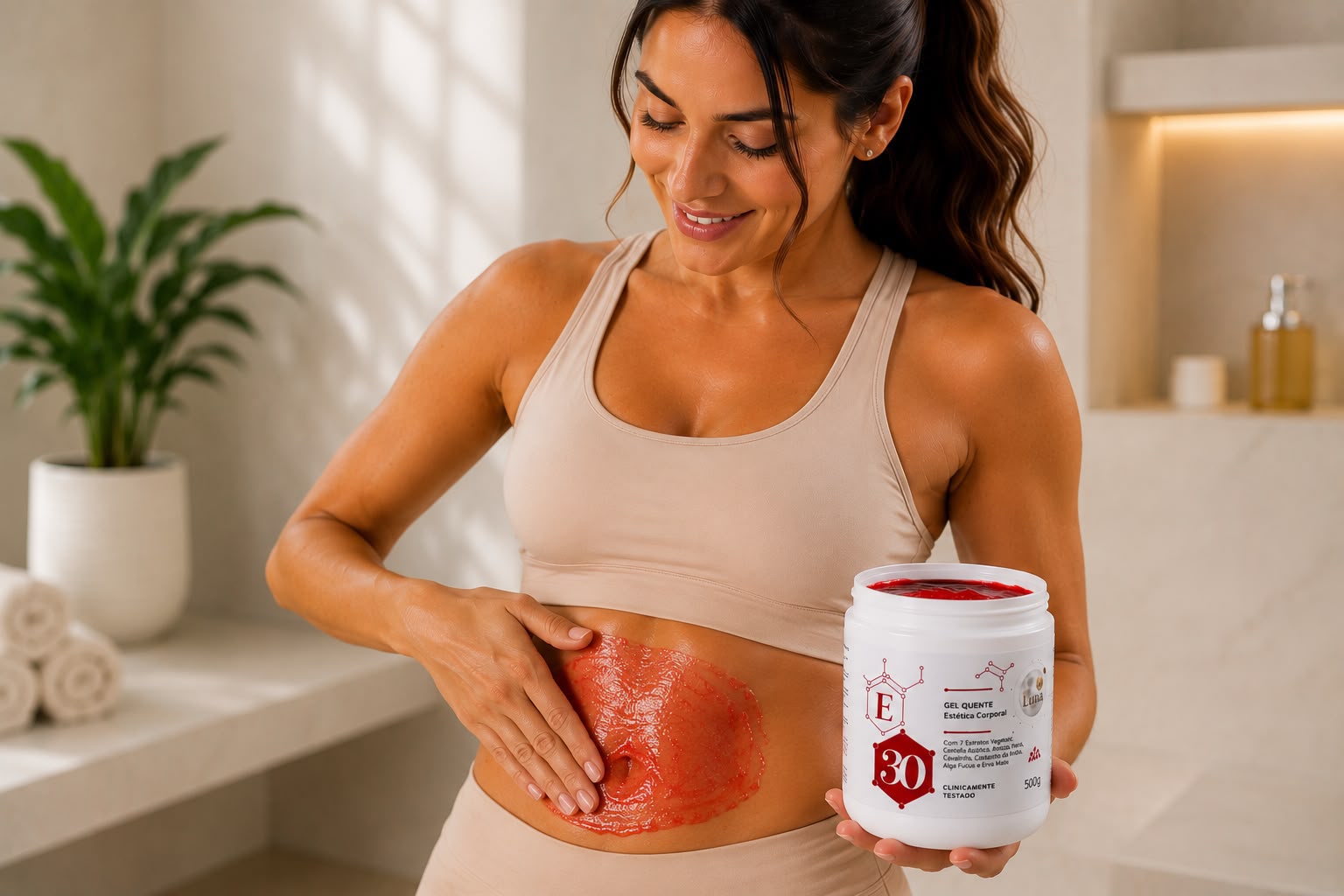 Gel Quente para redução de medidas - Efeito termoativo 500g