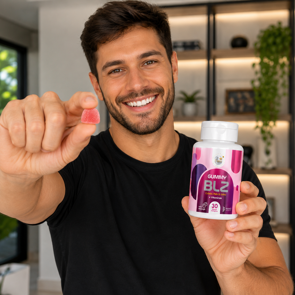 Gummy BLZ para Cabelo, Pele e Unhas – 30 Gomas