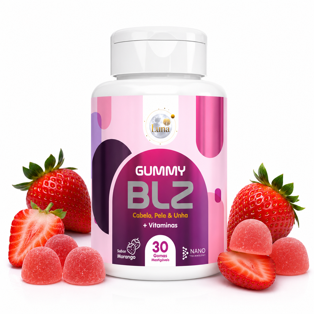 Gummy BLZ para Cabelo, Pele e Unhas – 30 Gomas