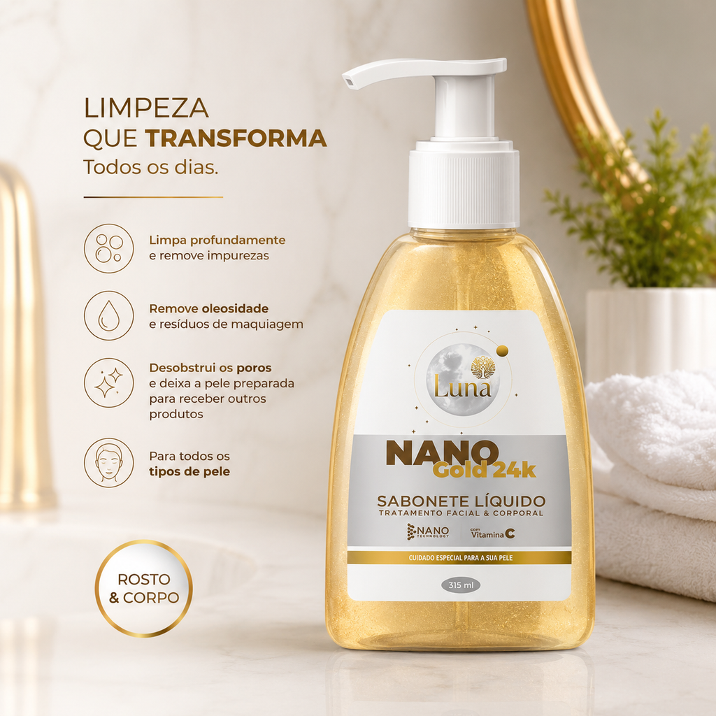 Sabonete Líquido rosto e corpo 315ml