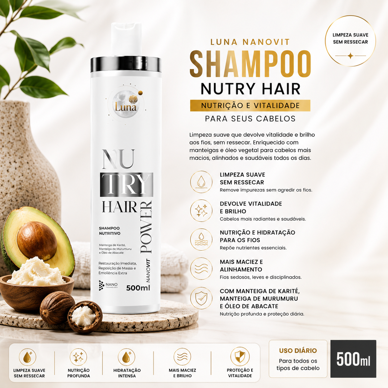 Shampoo Nutry Hair Power 500ml